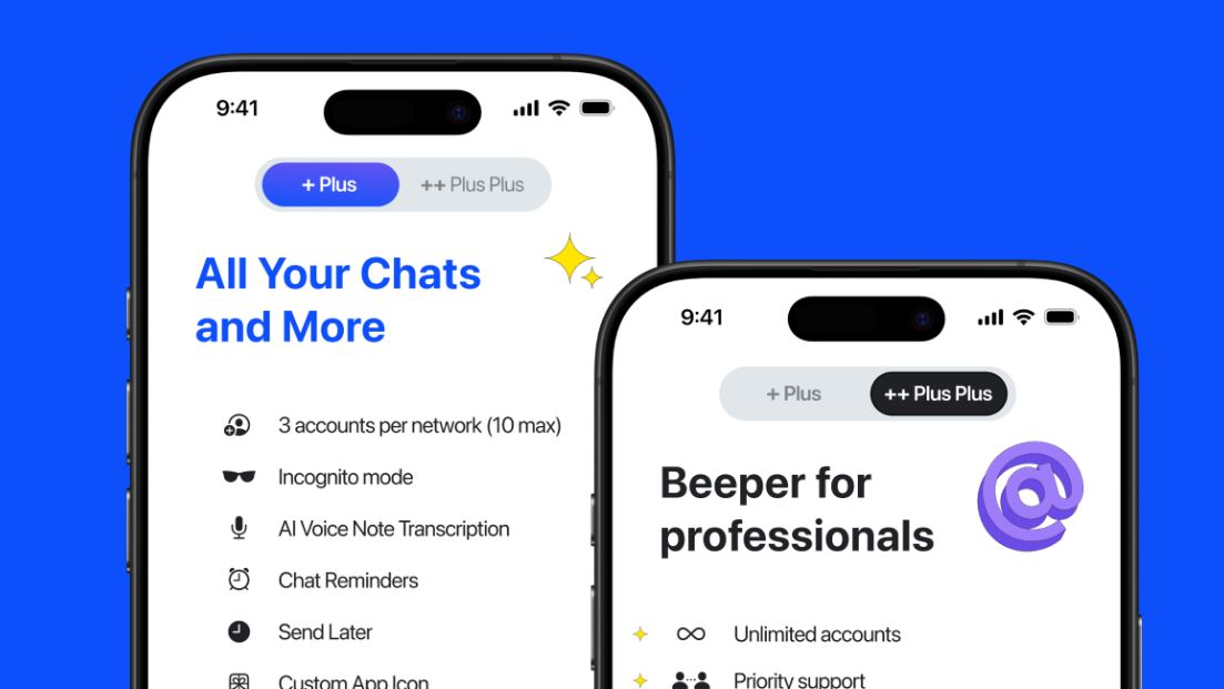 Beeper pricing on July 18, 2025