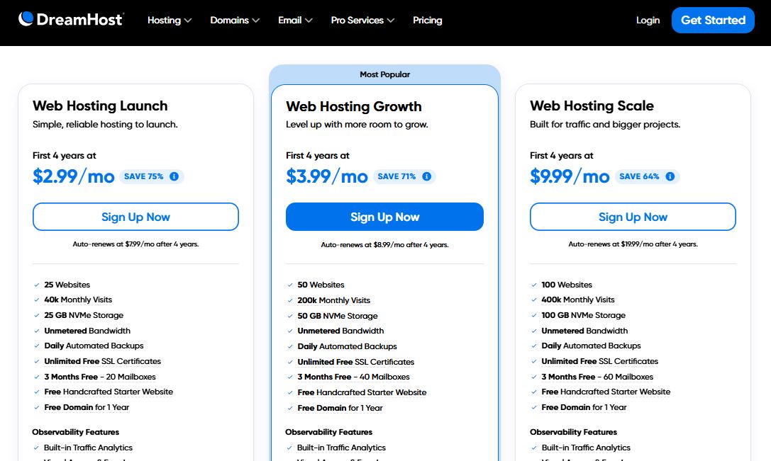 DreamHost Retires Shared Hosting Unlimited Plan