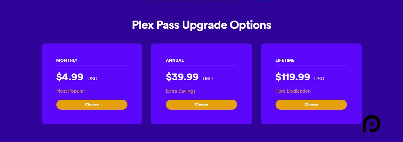 Plex Pass pricing on February 18, 2025